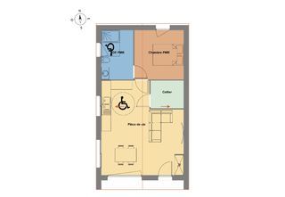  Maison 2 pi�ces 50 m� Saint-marcel