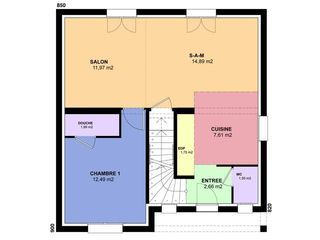  Maison 4 pi�ces 86 m� Norroy-l�s-pont-�-mousson