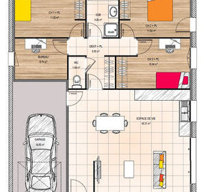  Maison 5 pi�ces 90 m� Baug�