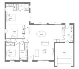  Maison 4 pi�ces 110 m� Buzan�ais