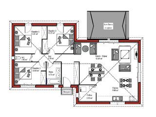  Maison � vendre 4 pi�ces 100 m�