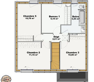  Maison 7 pi�ces 104 m� Argenteuil