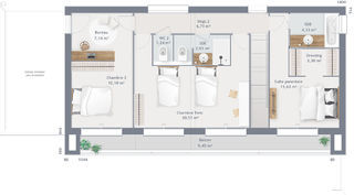  Maison � vendre 7 pi�ces 120 m�