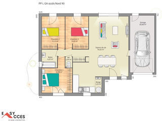  Maison 4 pi�ces 90 m� Saint-saturnin