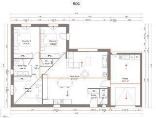  Maison 4 pi�ces 90 m� Barjols