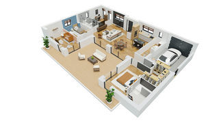  Maison 5 pi�ces 130 m� Seclin