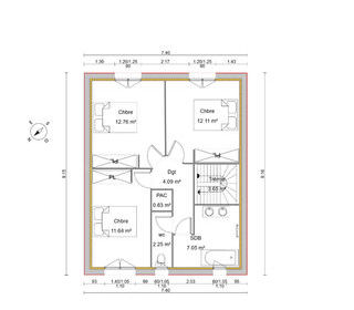  Maison 5 pi�ces 102 m� Saint-lys