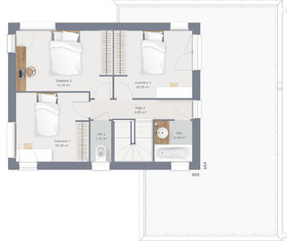  Maison 6 pi�ces 115 m� Alincourt