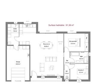  Maison � vendre 4 pi�ces 80 m�