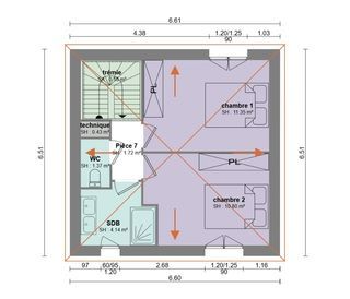  Maison � vendre 3 pi�ces 118 m�