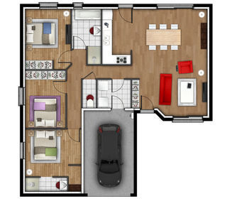  Maison � vendre 4 pi�ces 97 m�