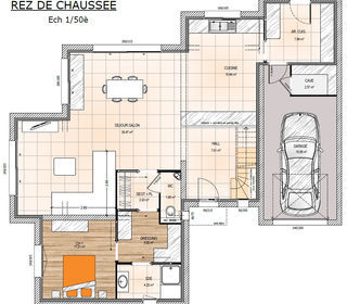  Maison 6 pi�ces 140 m� La membrolle-sur-longuen�e