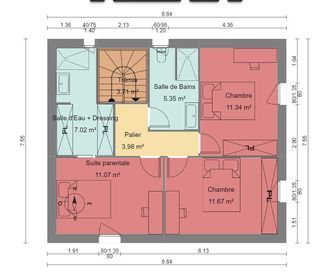  Maison � vendre 1 pi�ce 90 m�