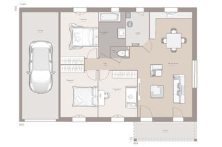  Maison � vendre 4 pi�ces 80 m�