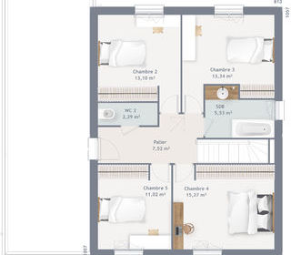  Maison 7 pi�ces 160 m� Maison-rouge