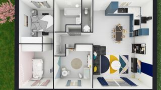  Maison 4 pi�ces 77 m� La motte