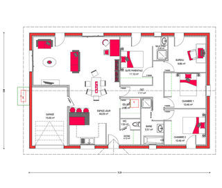  Maison � vendre 4 pi�ces 115 m�