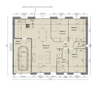  Maison � vendre 4 pi�ces 84 m�