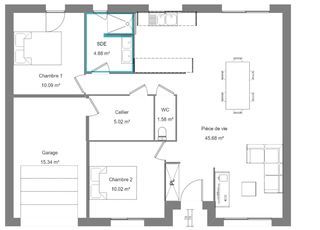  Maison � vendre 3 pi�ces 82 m�