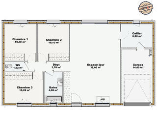  Maison � vendre 4 pi�ces 83 m�