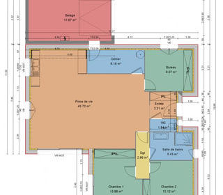  Maison � vendre 3 pi�ces 80 m�