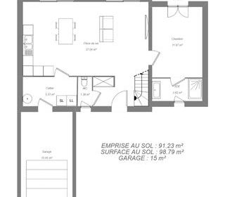  Maison � vendre 4 pi�ces 90 m�