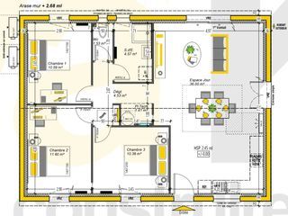  Maison � vendre 4 pi�ces 80 m�