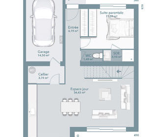  Maison � vendre 5 pi�ces 95 m�