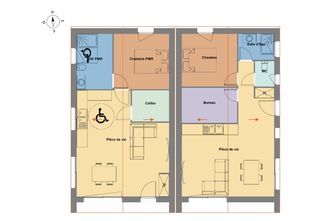  Maison 2 pi�ces 50 m� Saint-marcel