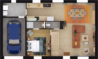  Maison 4 pi�ces 112 m� Fresne-le-plan