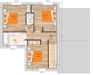  Maison 5 pi�ces 102 m� Tierc�