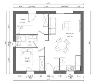  Maison 2 pi�ces 50 m� Saint-pathus