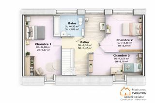  Maison � vendre 4 pi�ces 80 m�