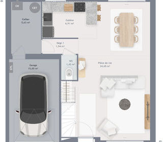  Maison 5 pi�ces 90 m� Choisy-au-bac