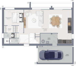  Maison � vendre 7 pi�ces 124 m�