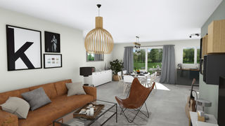  Maison 4 pi�ces 75 m� Ch�teauneuf-sur-sarthe