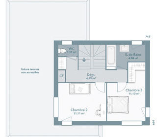  Maison � vendre 4 pi�ces 95 m�