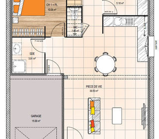  Maison � vendre 3 pi�ces 91 m�