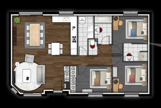  Maison � vendre 4 pi�ces 96 m�