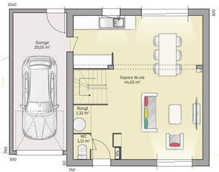  Maison � vendre 6 pi�ces 91 m�