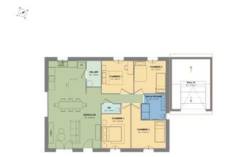  Maison � vendre 5 pi�ces 93 m�