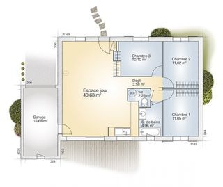  Maison 5 pi�ces 83 m� Montarnaud