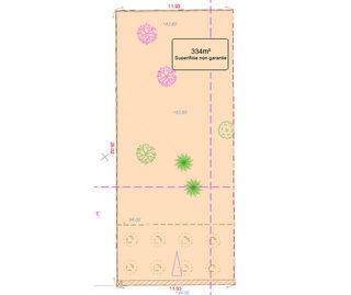  Terrain � vendre 334 m�