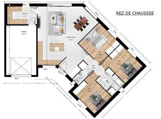  Maison 5 pi�ces 103 m� Cand�