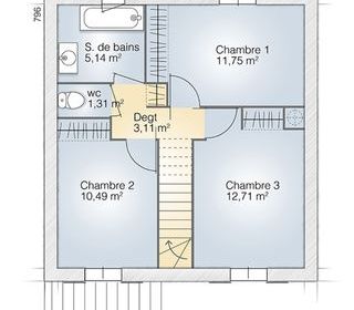  Maison � vendre 5 pi�ces 83 m�