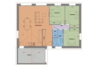  Maison 4 pi�ces 73 m� Plouha