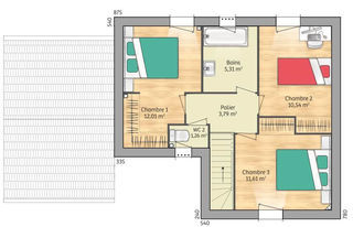  Maison 5 pi�ces 90 m� Le plessis-belleville