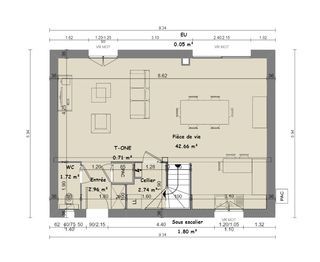  Maison 5 pi�ces 98 m� Lorgues