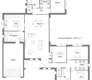  Maison 6 pi�ces 156 m� Dun-sur-auron