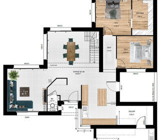  Maison � vendre 5 pi�ces 134 m�